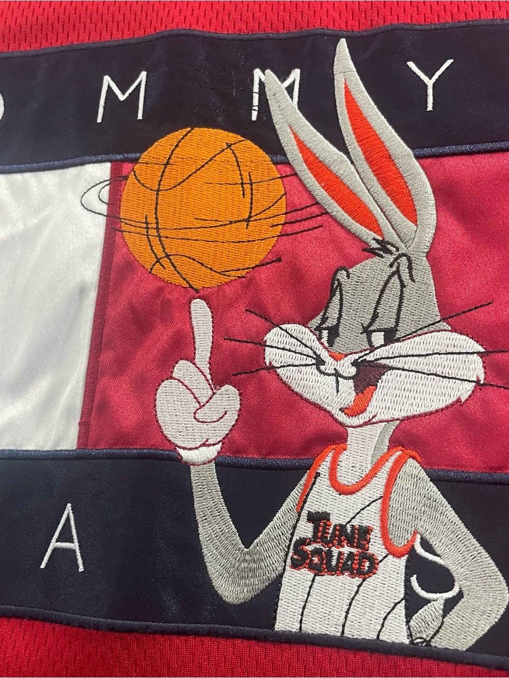 Tommy Hilfiger Jeans Bball Jersey x Space Jam A New Legacy Looney Tunes XXL 2XL - Picture 3 of 12